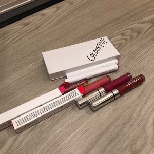 Colourpop lipstick*6 + free empty palette